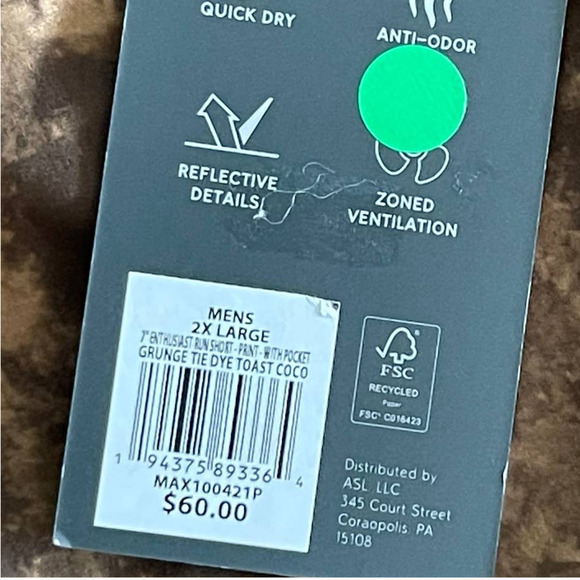 NWT VRST Men's Running Shorts 7" Enthusiast Lined Shorts Size XXL - Picture 3 of 11